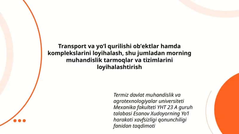 Yoʻl harakati xavfsizligi qonunchiligi