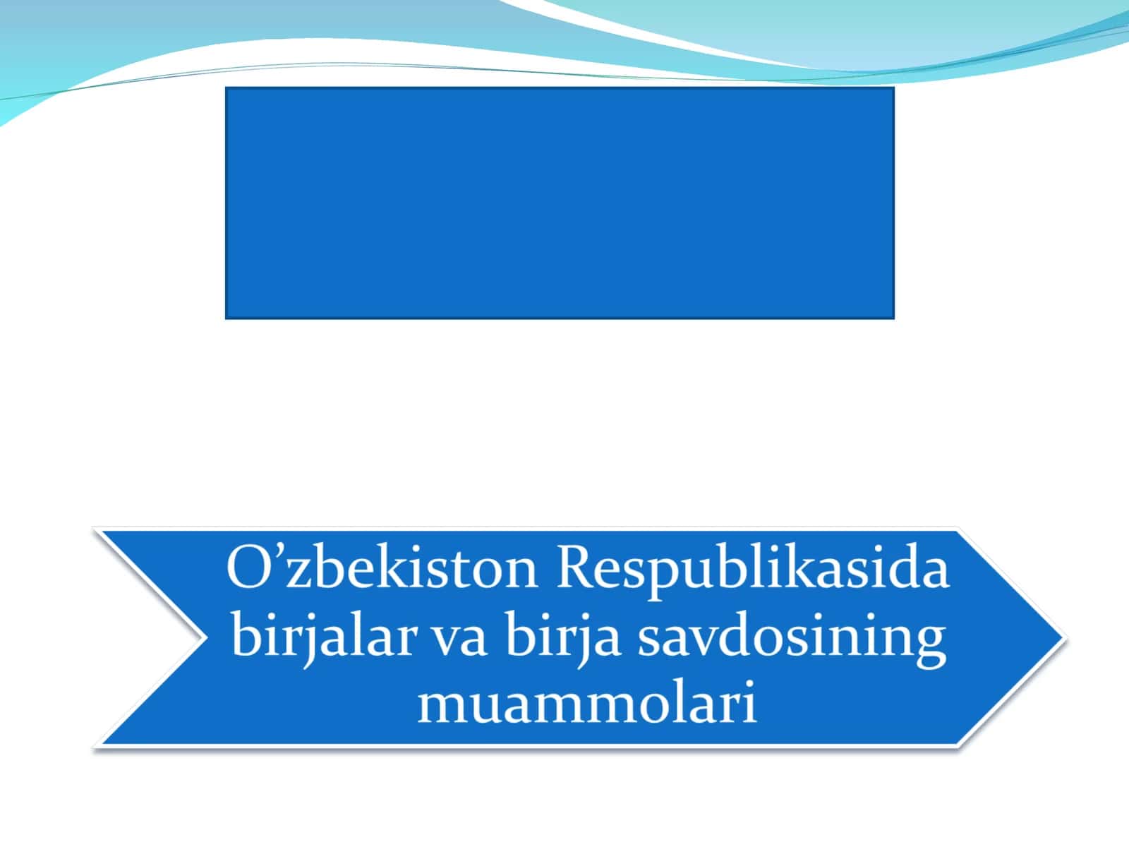 Birja faoliyati