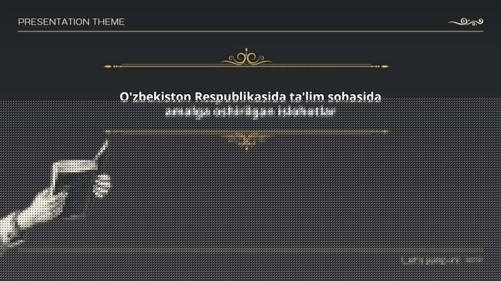 O'zbekistonda milliy ta'lim tizimini rivojlantirish strategiyasi