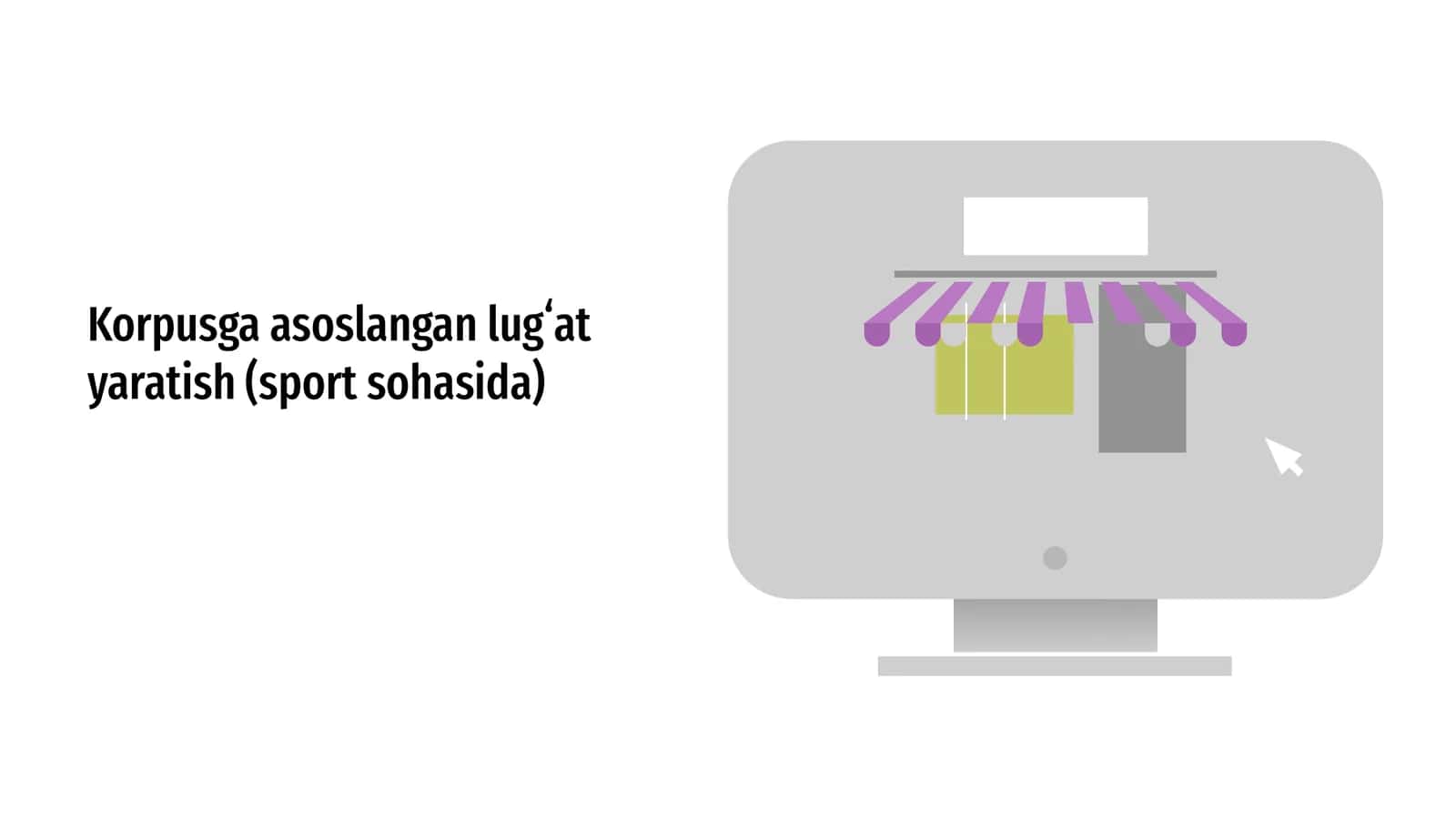 Korpusga asoslangan lugʻat yaratish (sport sohasida)