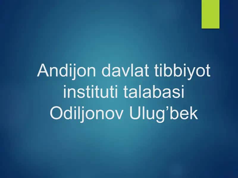 Xirurgiya qabul bo’limi tuzilmasi, vazifalari va uni ishini tashkilqilish