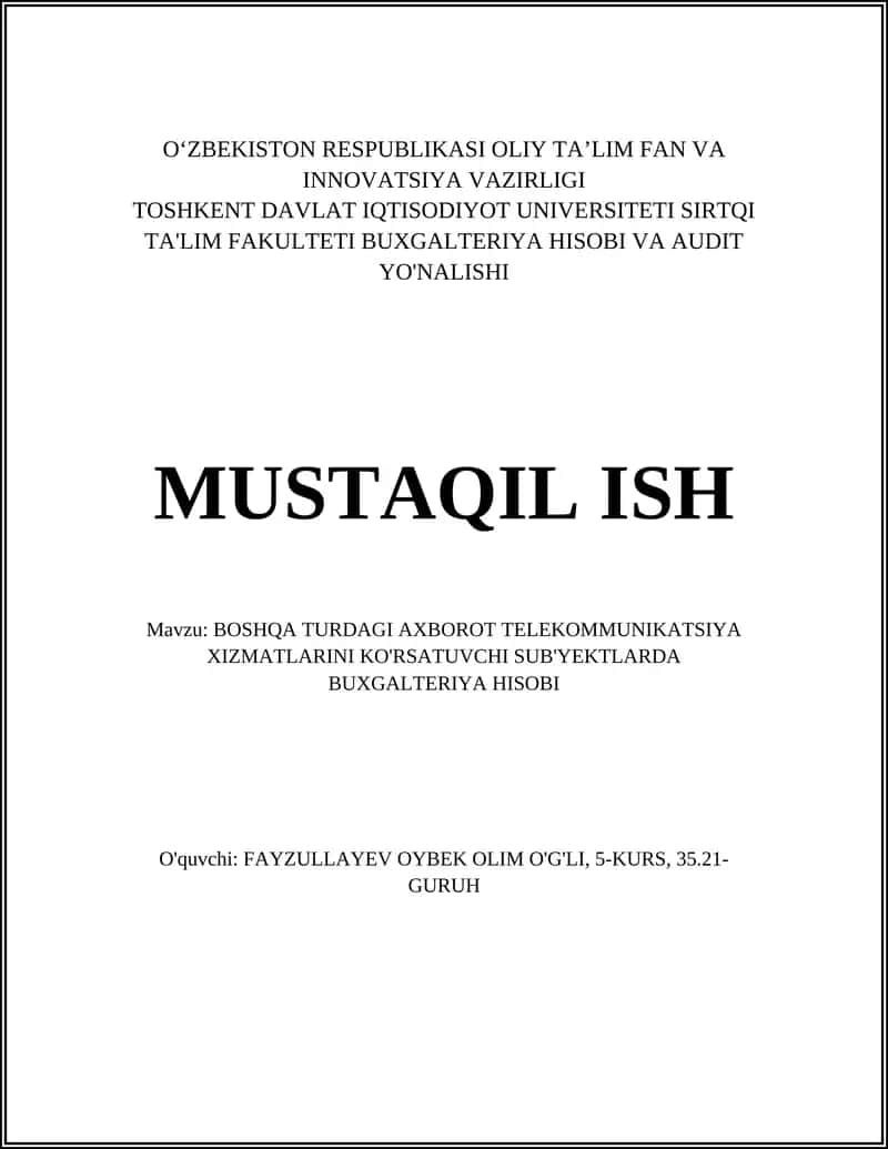 Buxgalteriya hisob siyosati
