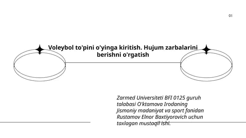 Voleybol to'pini o'yinga kiritish