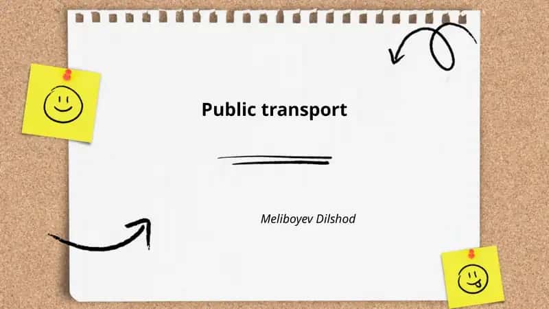 Public transport