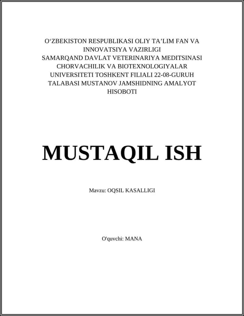 Oqsil Kasalliklari
