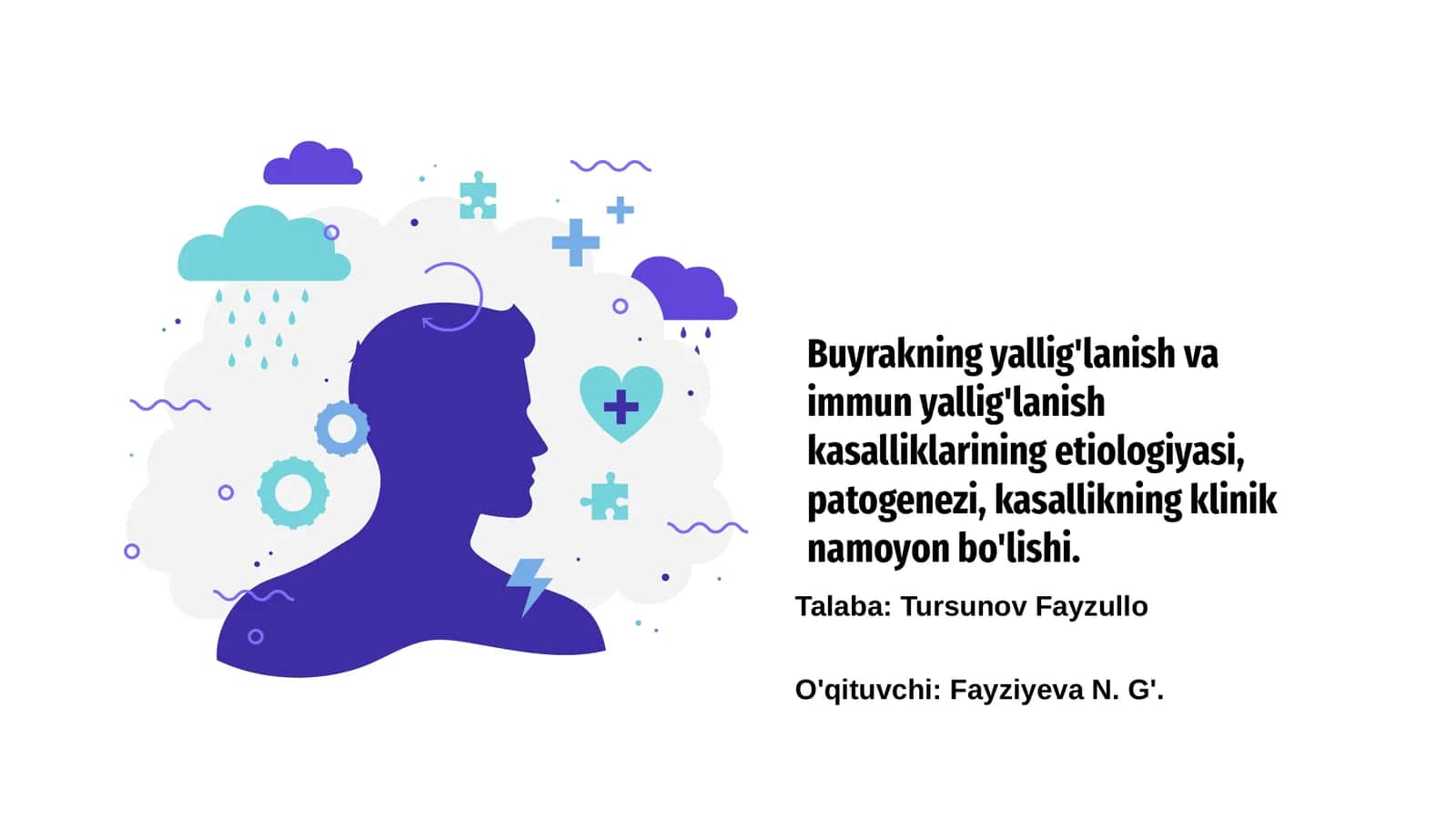 Buyrakning yallig'lanish va immun yallig'lanish kasalliklari