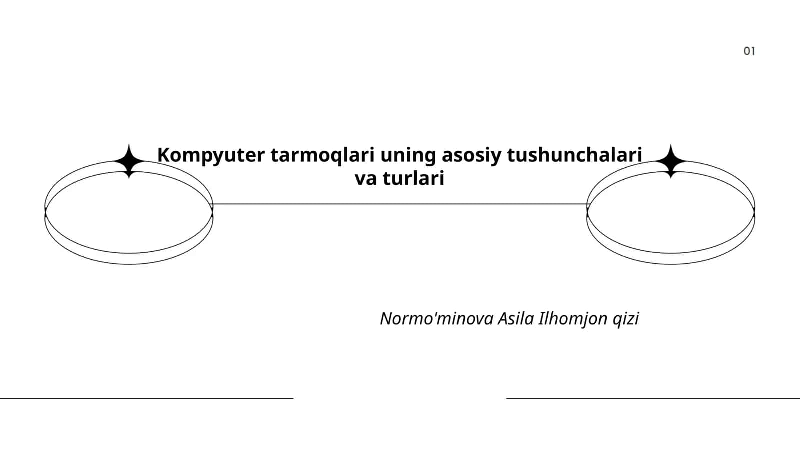 Kompyuter tarmoqlari: ta'rifi va ahamiyati