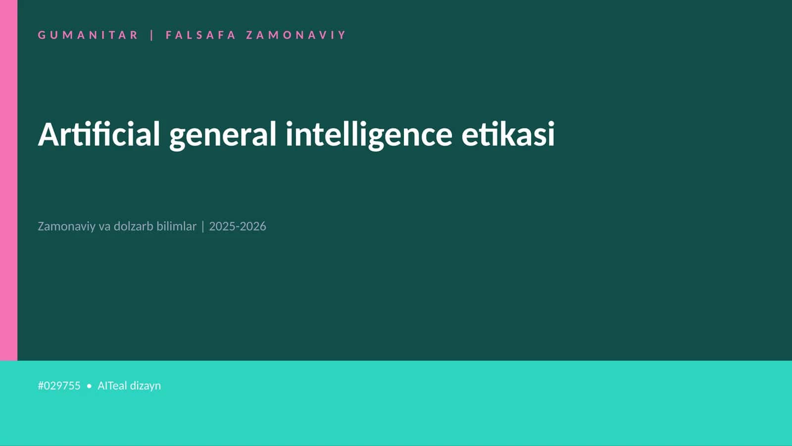 Artificial general intelligence etikasi
