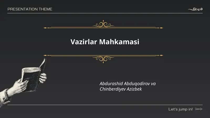 Vazirlar Mahkamasi