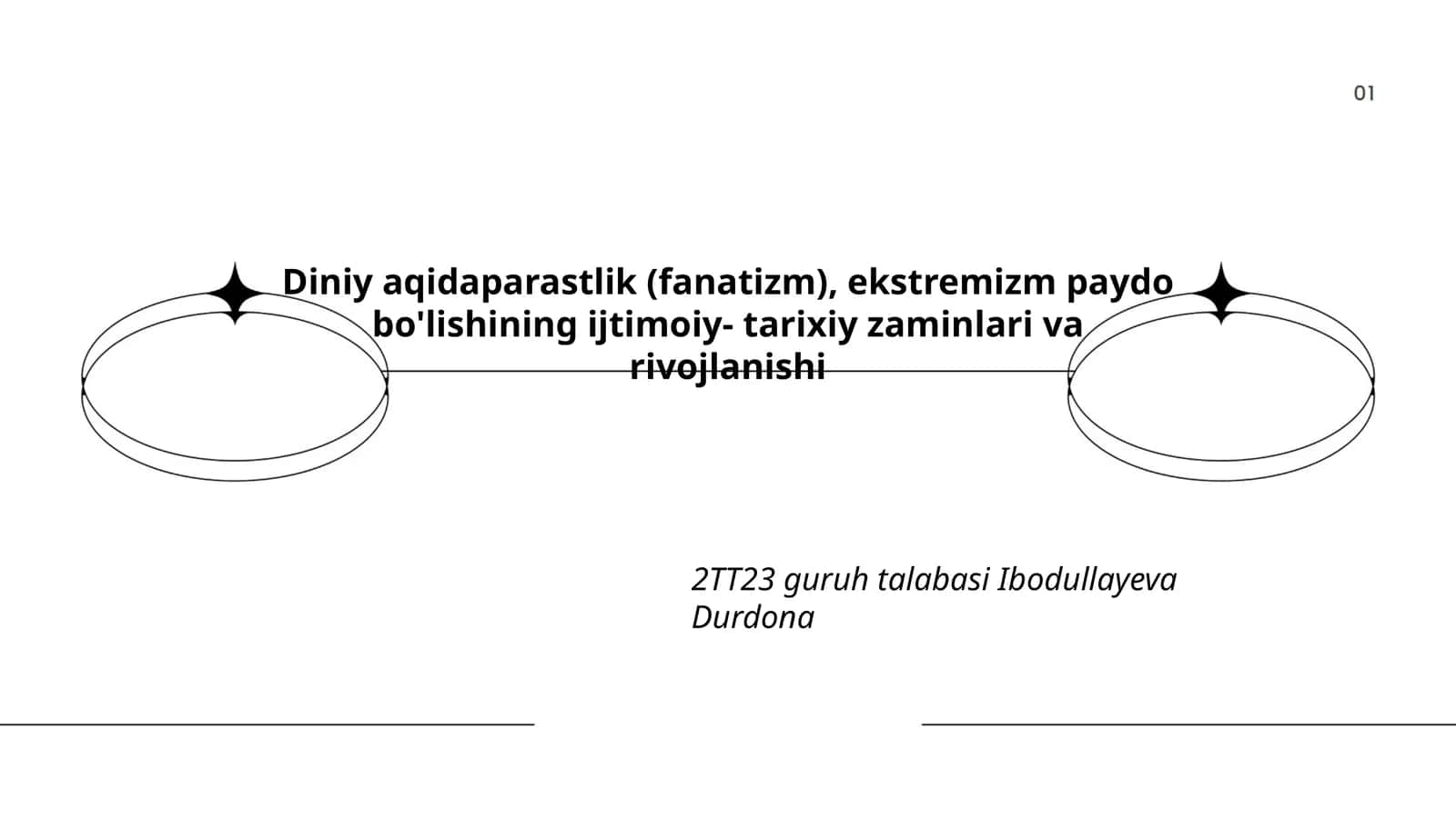 Diniy aqidaparastlik (fanatizm), ekstremizm paydo bo'lishining ijtimoiy- tarixiy zaminlari va rivojlanishi