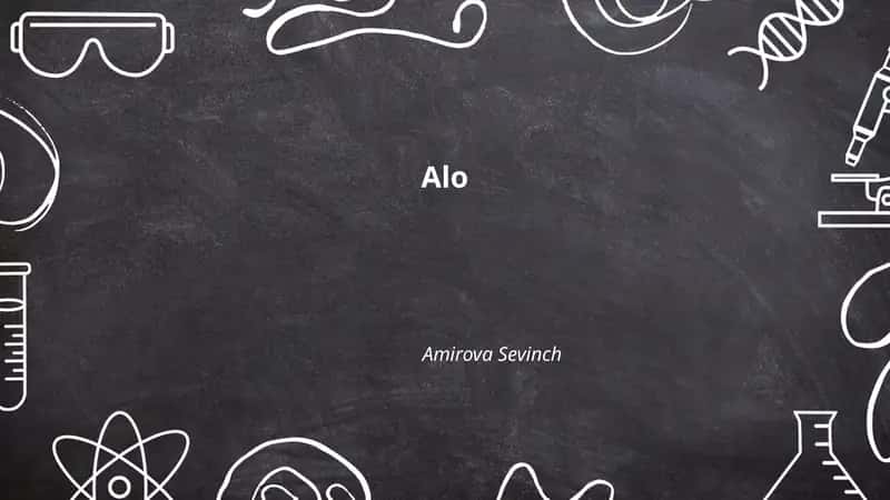Alo so‘zi