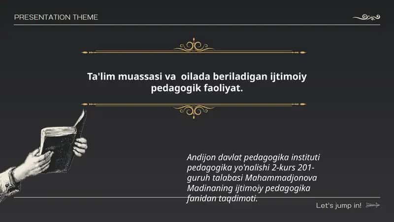 Mahammadjonova Madina