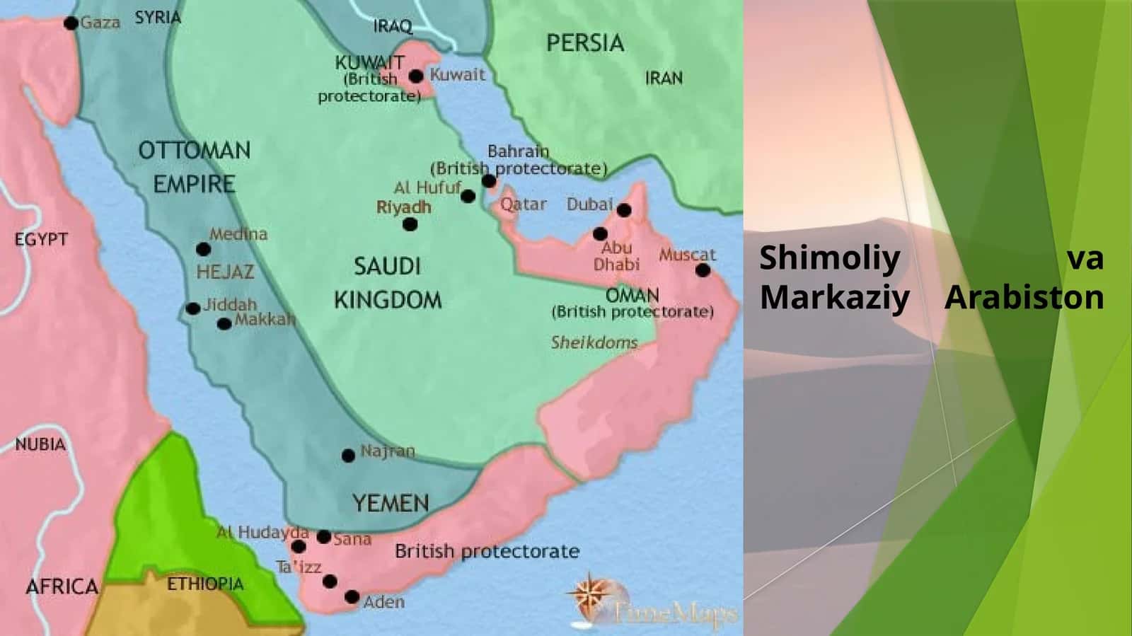 Shimoliy va Markaziy Arabiston