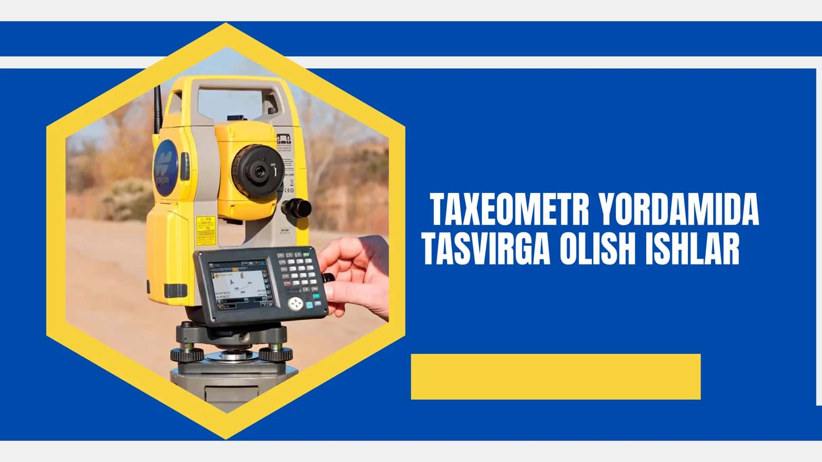 TAXEOMETR YORDAMIDA TASVIRGA OLISH ISHLAR