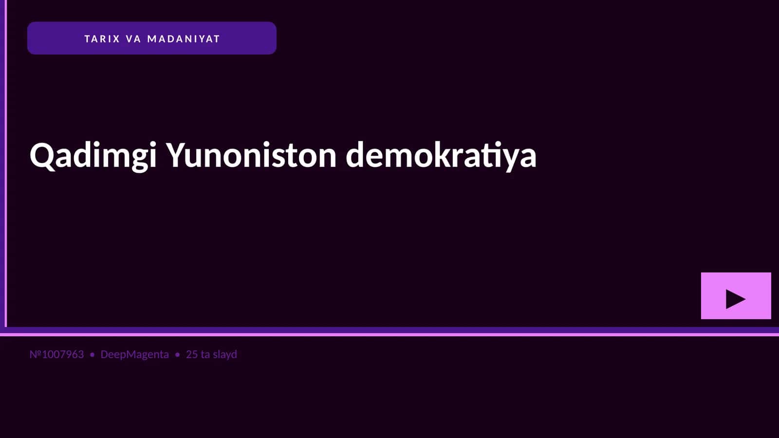 Qadimgi Yunoniston demokratiya