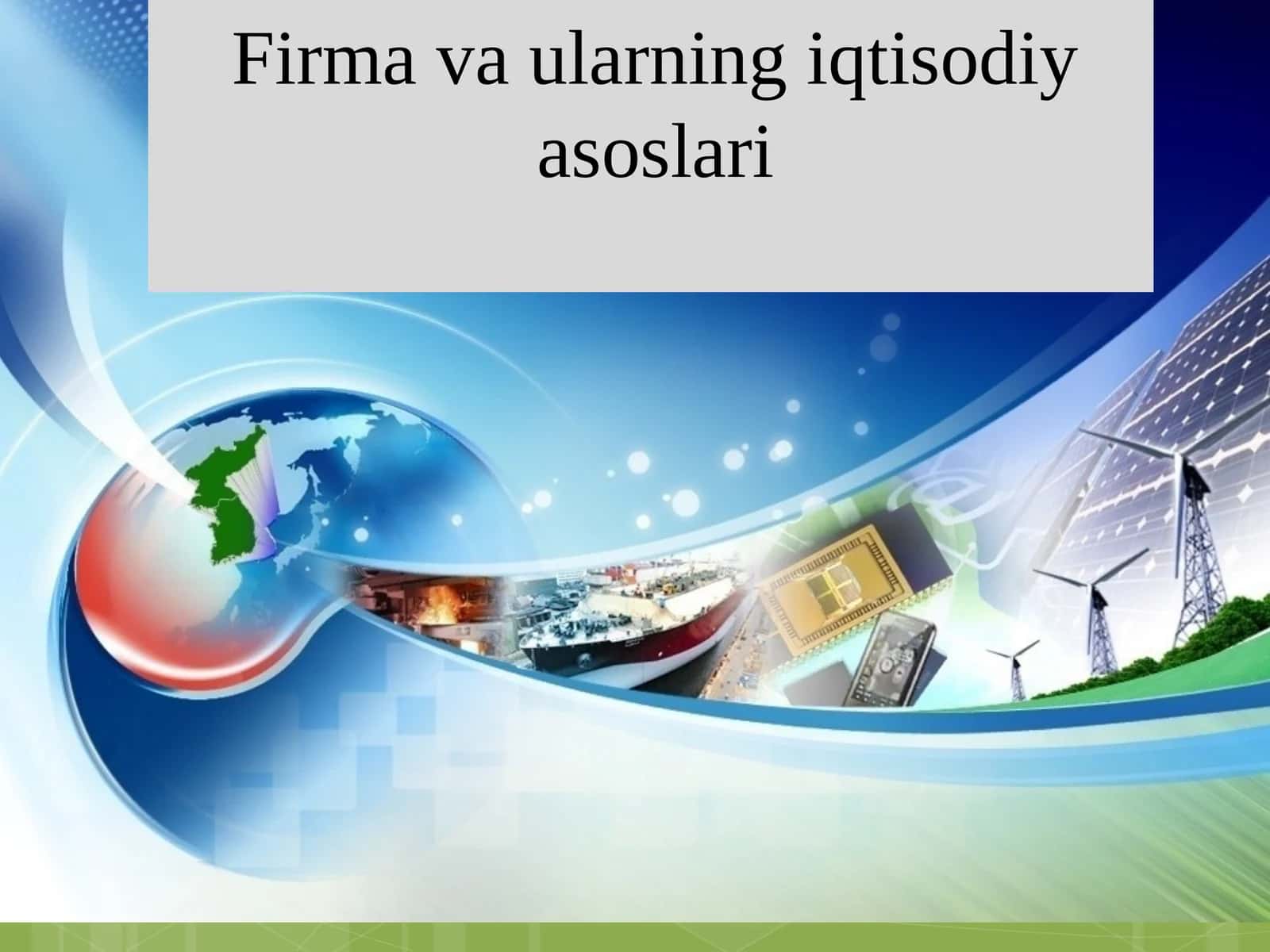 KREDIT IQTISOD FAKULTETI