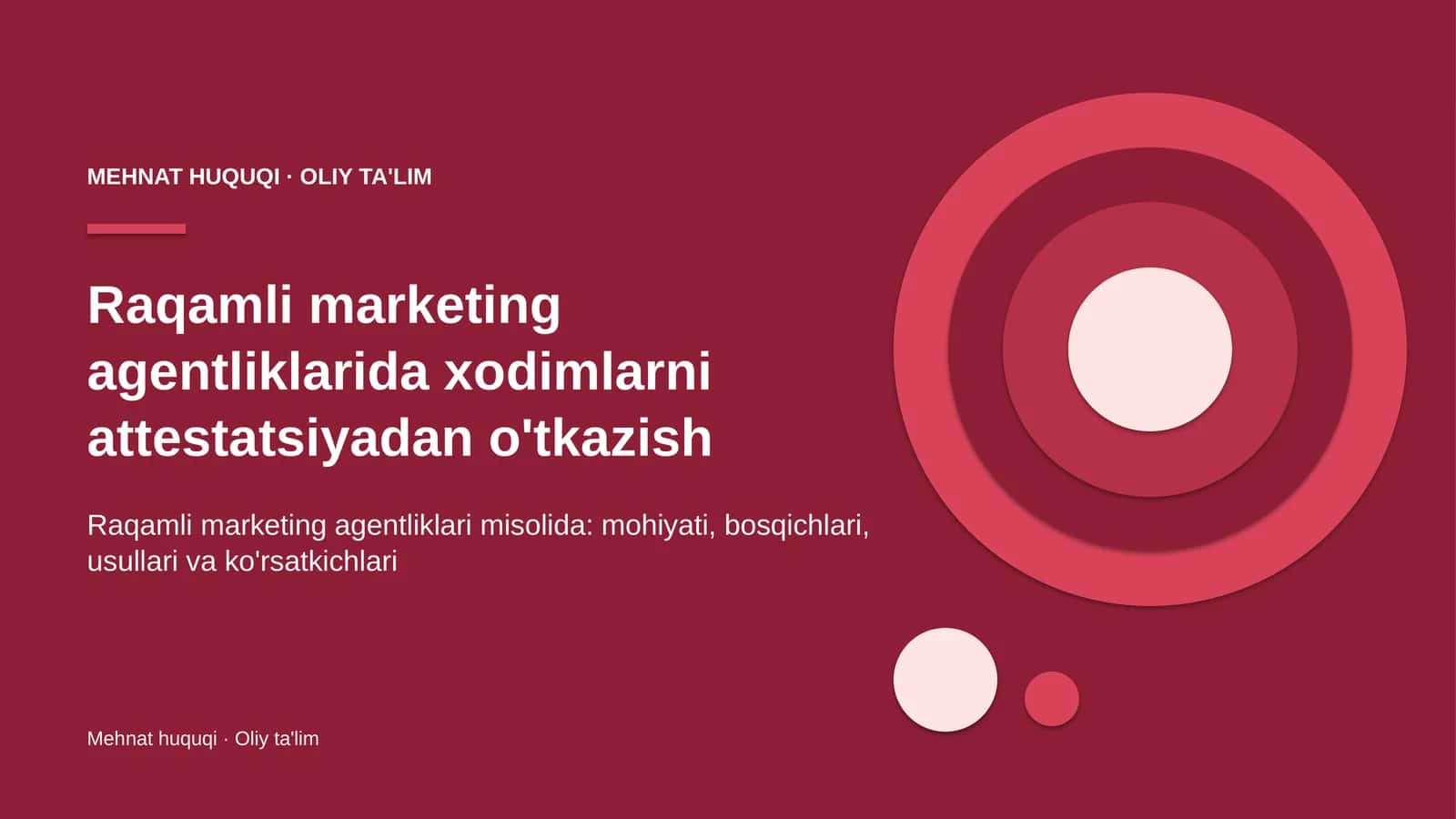 raqamli marketing agentliklarida xodimlarni attestatsiyadan o'tkazish 8992