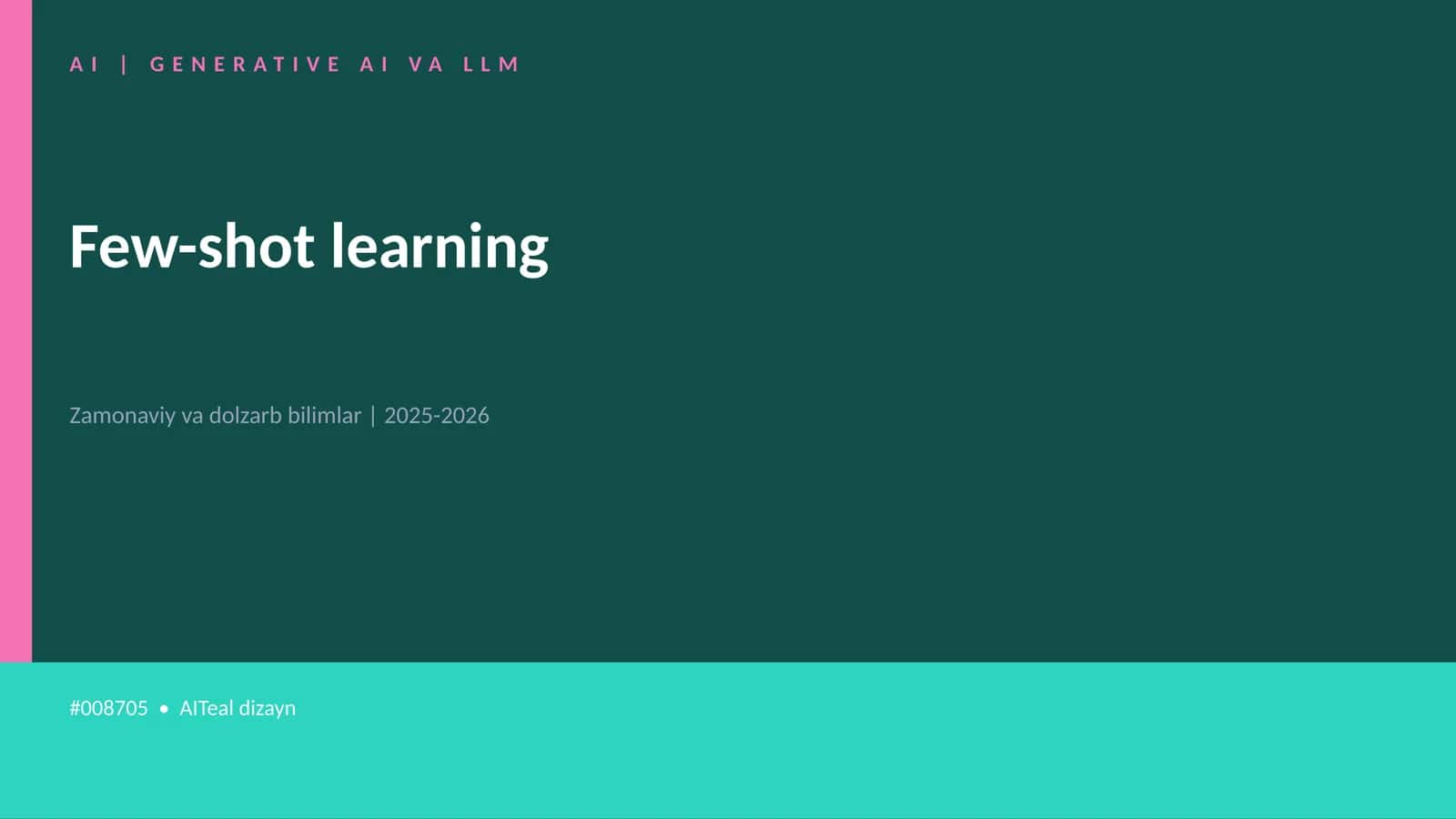 GENERATIVE AI VA LLM