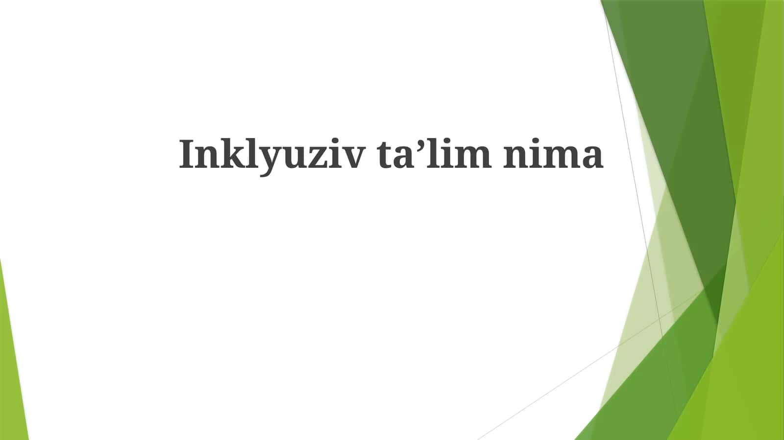 Inklyuziv Ta'limning Afzalliklari va Qiyinchiliklari