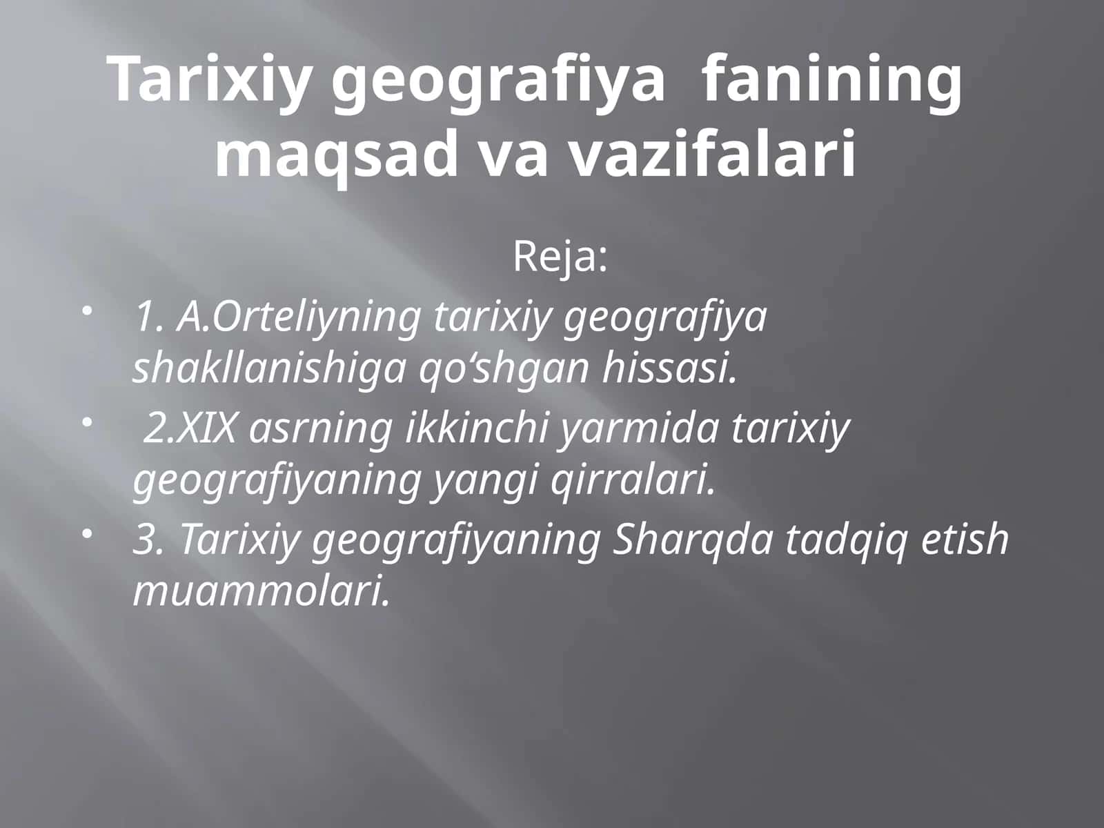 Qadimgi dunyo atlasi
