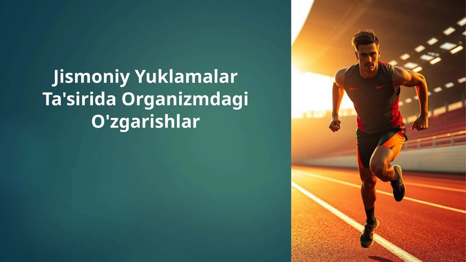 Jismoniy Yuklamalar Ta'sirida Organizmdagi O'zgarishlar