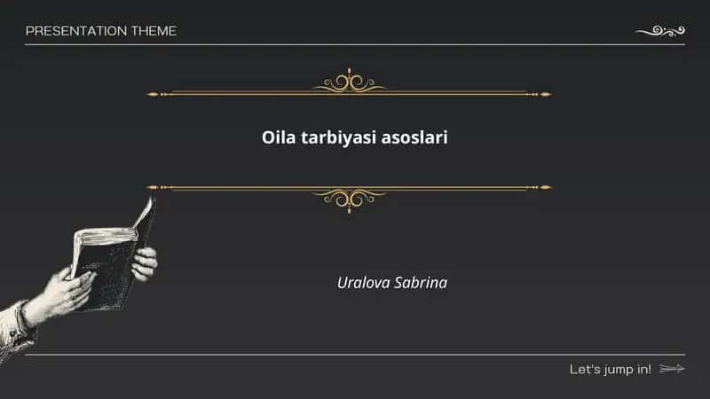 Oila tarbiyasi asoslari