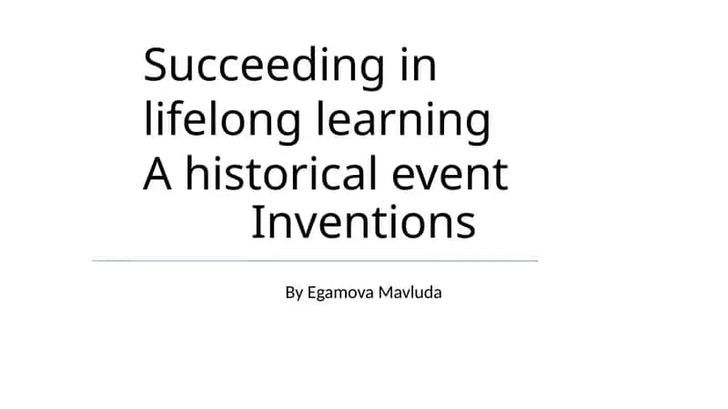 Succeeding in Lifelong Learning