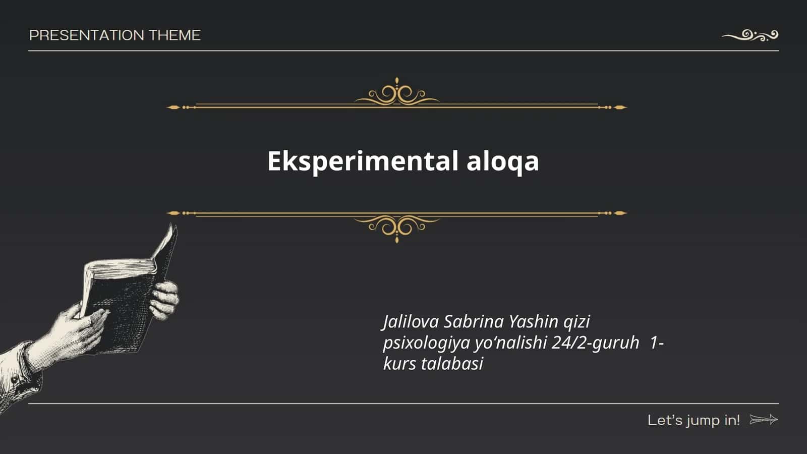 Eksperimental aloqa texnologiyalari