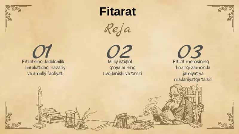 Fitratning Jadidchilik harakatidagi nazariy va amaliy faoliyati