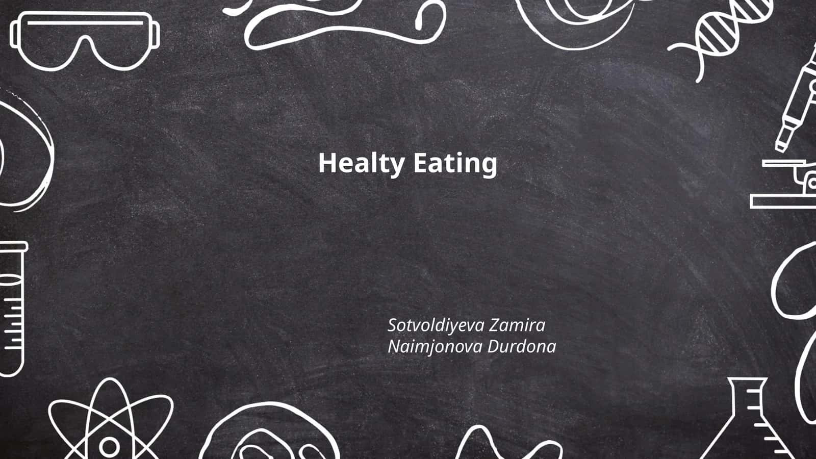 Healty Eating