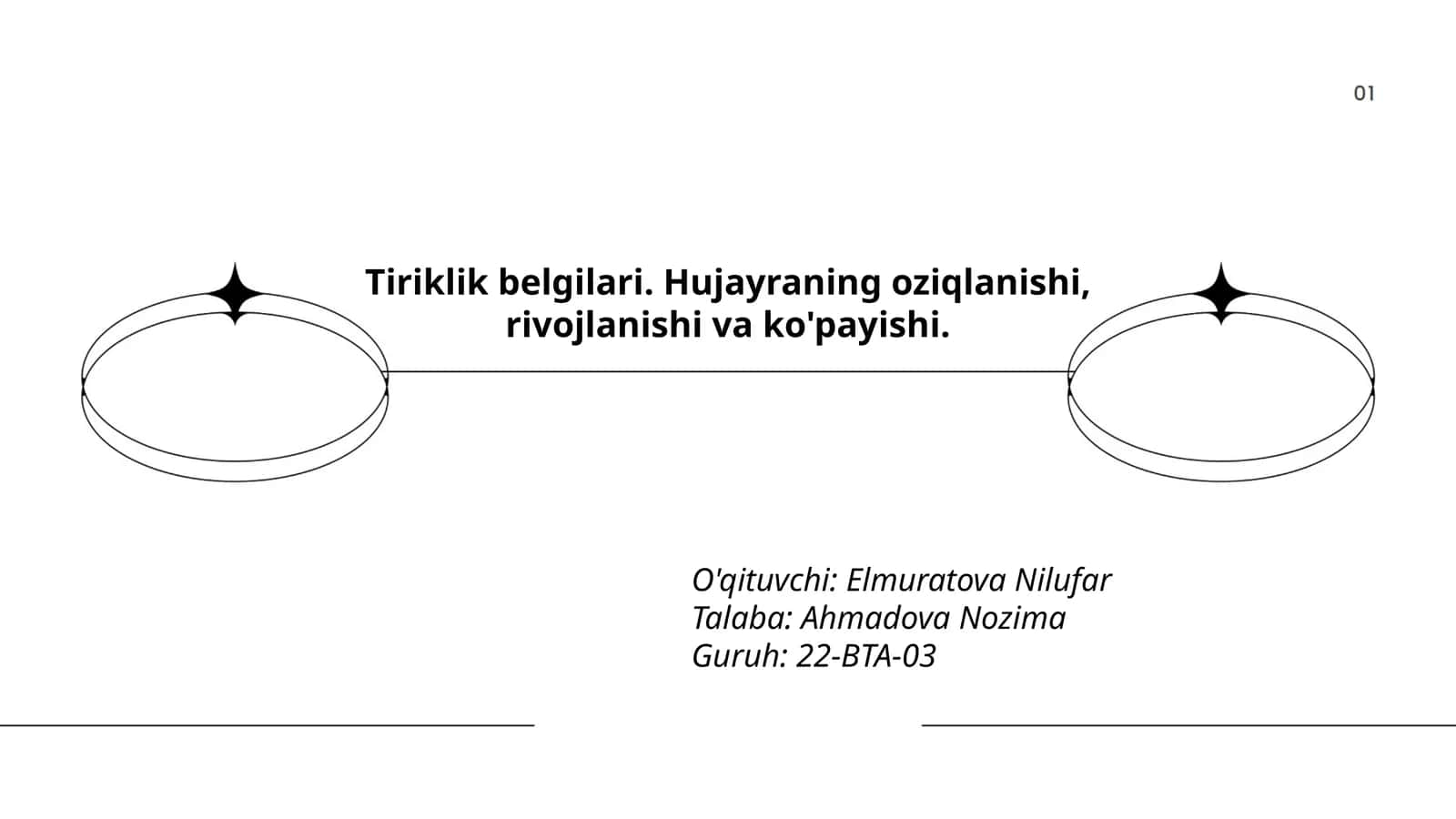 Tiriklik belgilari