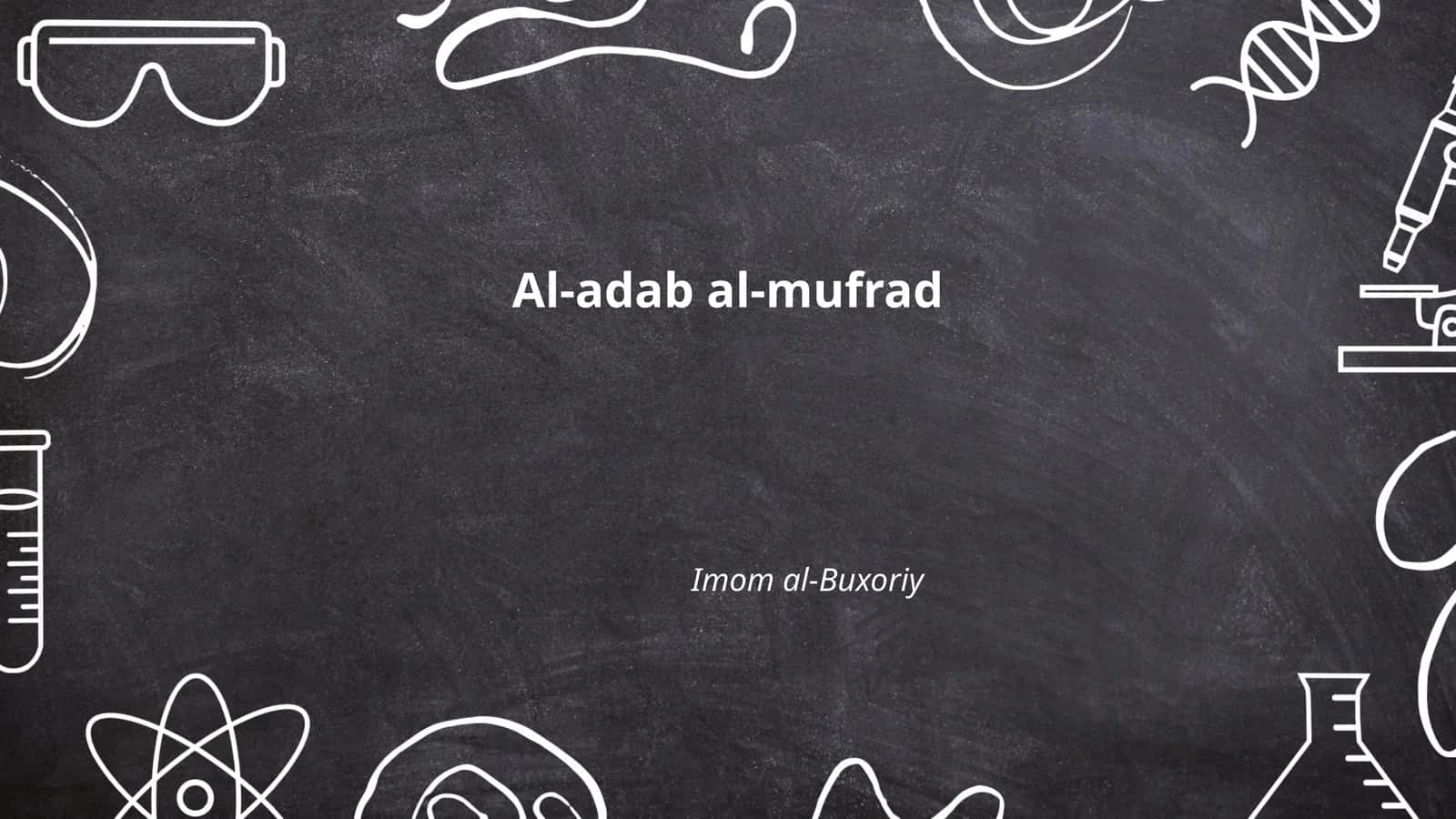 Al-adab al-mufrad