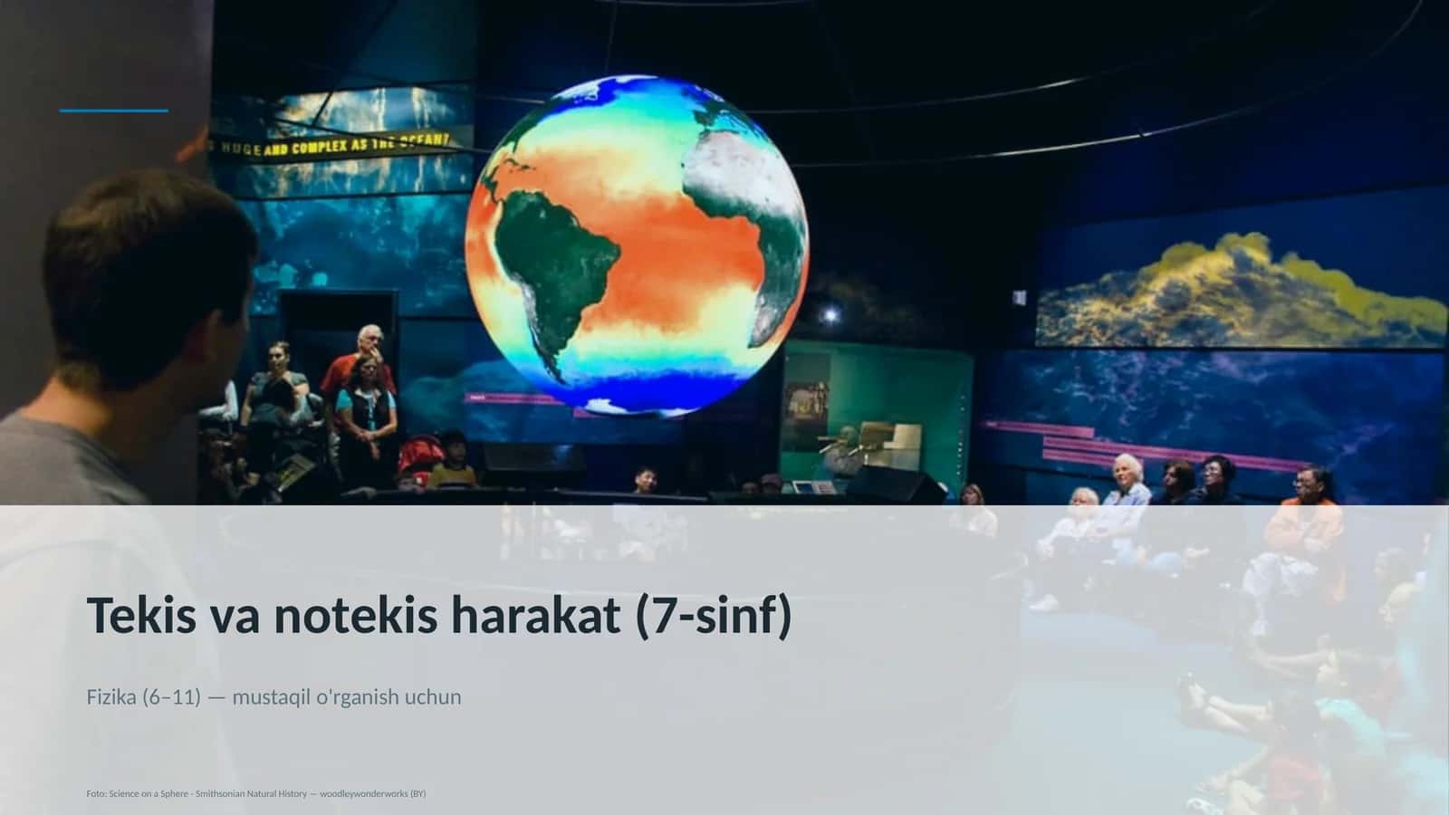 Tekis va notekis harakat (7-sinf)