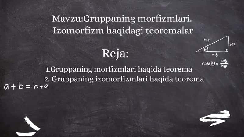 Izoterma guruhli teorema
