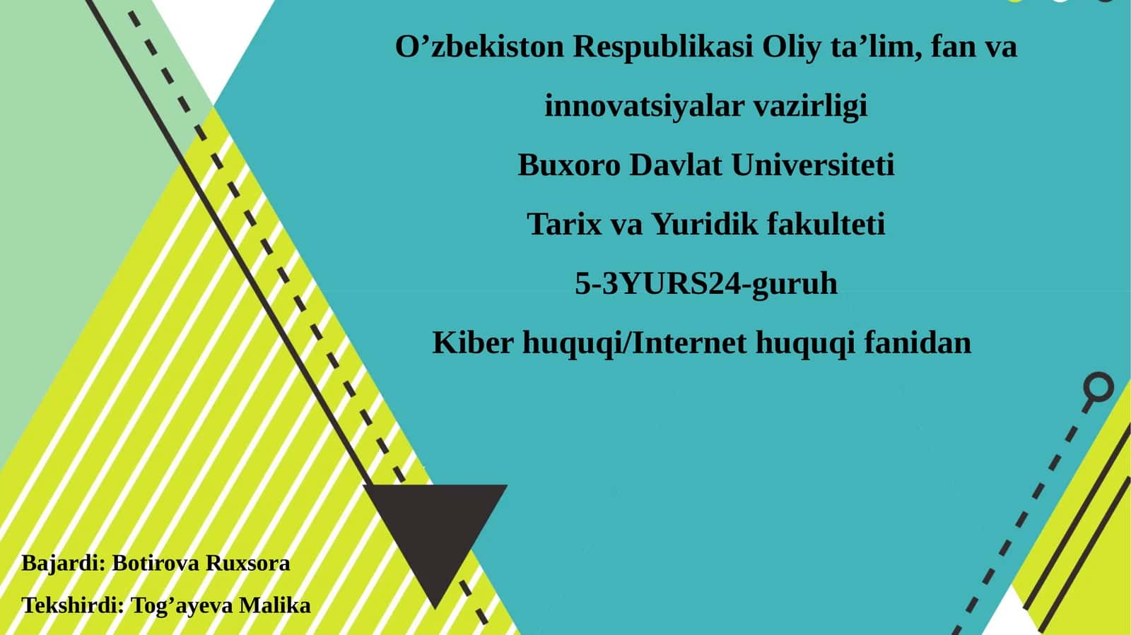 Kiberjinoyatlarni jinoyat-huquqiy kvalifikatsiya qilish muammolari