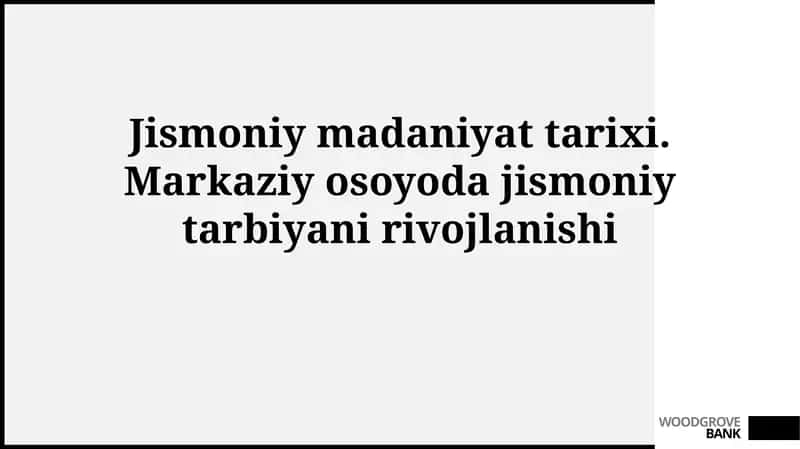Jismoniy madaniyat tarixi