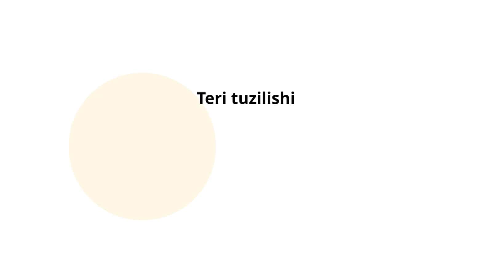 Teri tuzilishi
