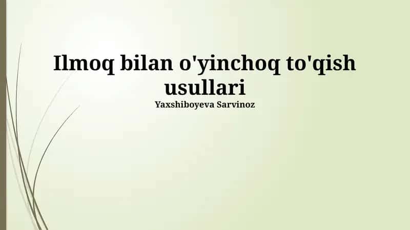 Turli Xil Dizaynlar
