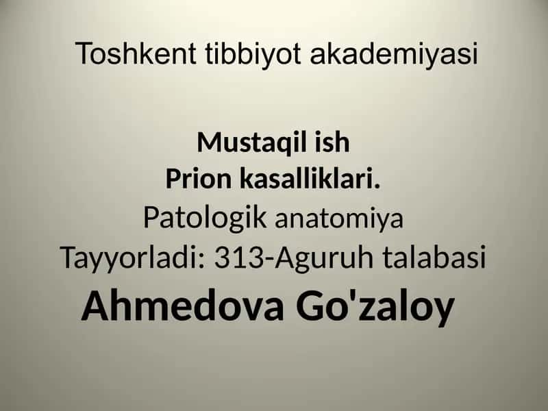 Prionlar