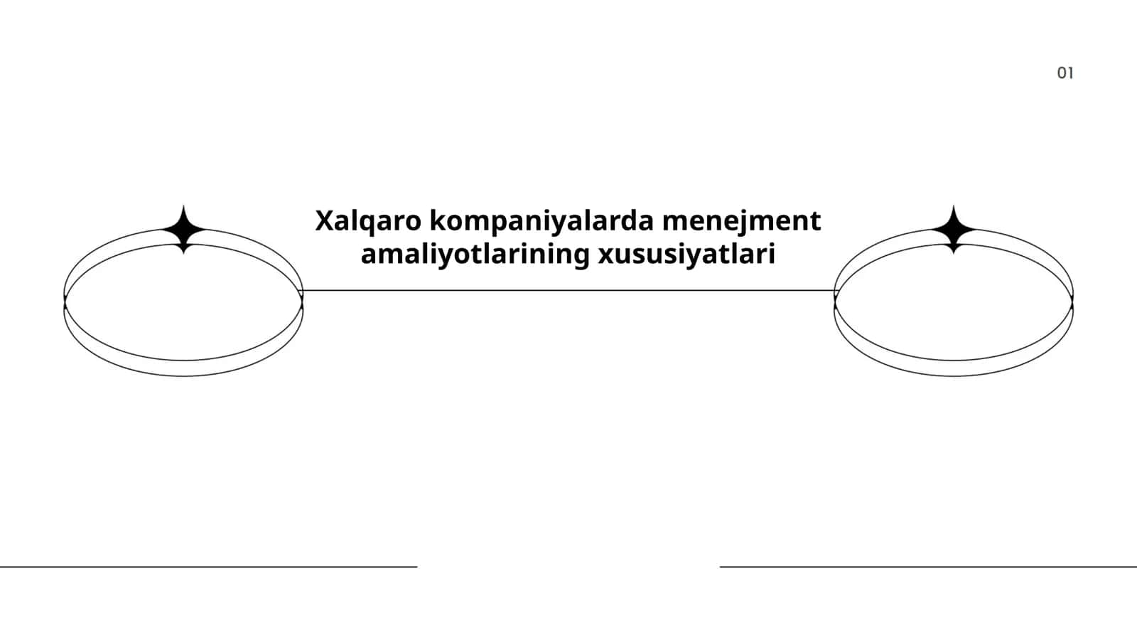 Xalqaro kompaniyalarda menejment amaliyotlarining xususiyatlari