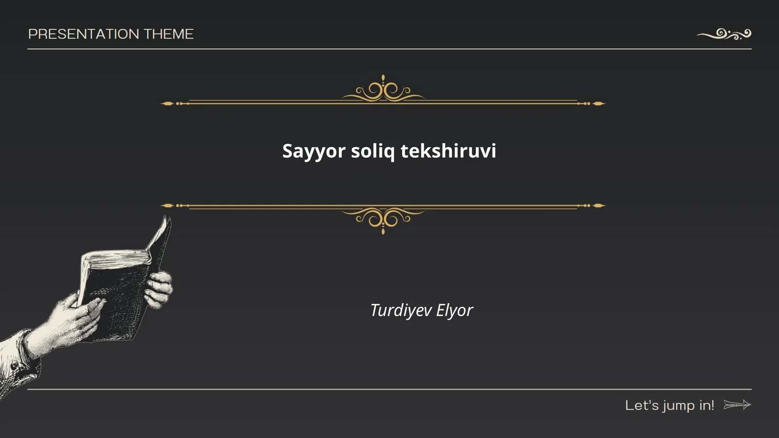 Sayyor soliq tekshiruvi
