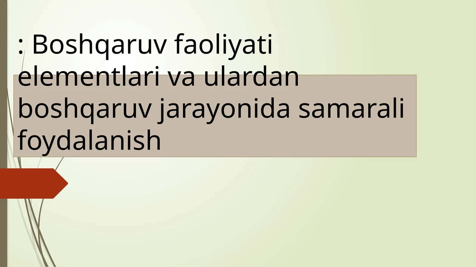 Foydalanilgan adabiyotlar ro'yxati