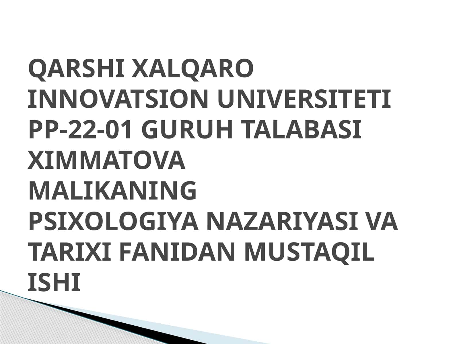 Assotsiativ psixologiyani rivojlanishi