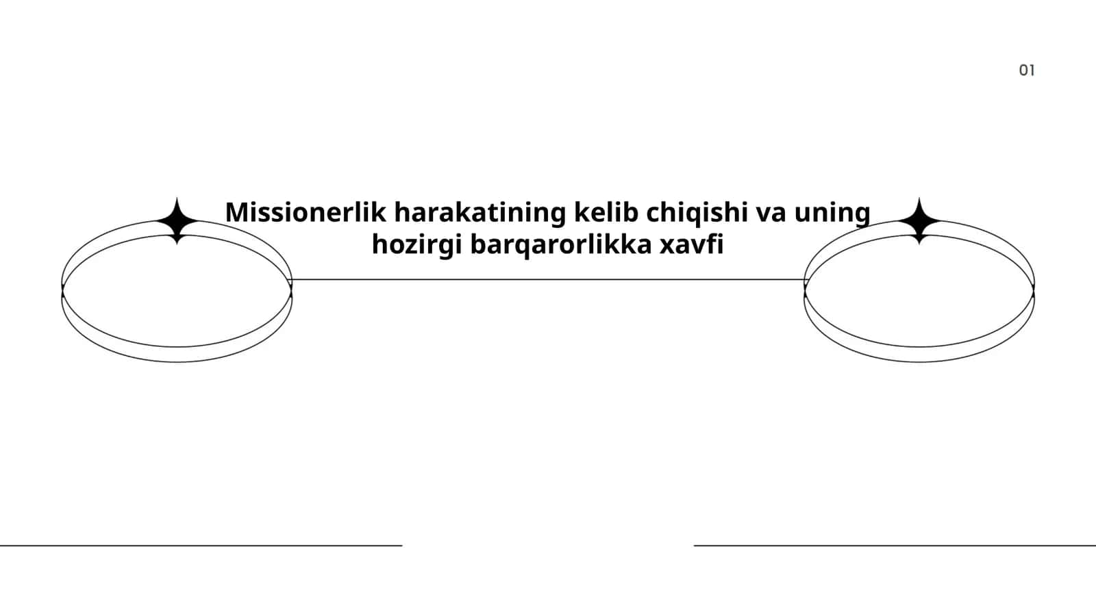 Missionerlik harakatining kelib chiqishi va uning hozirgi barqarorlikka xavfi
