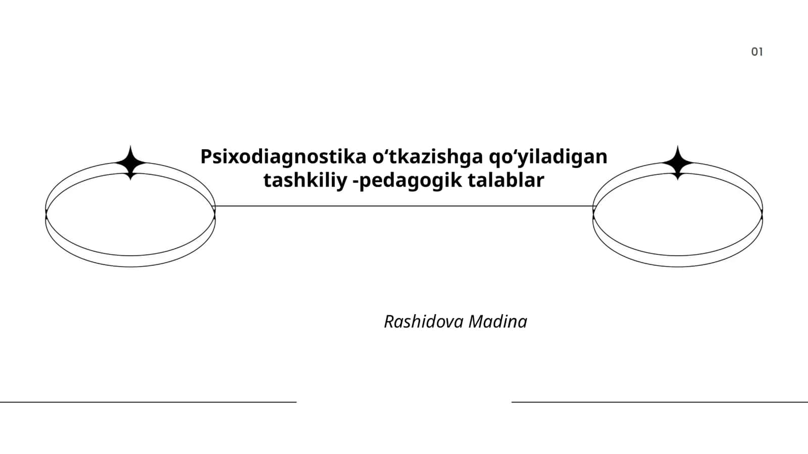 Psixodiagnostika oʻtkazishga qoʻyiladigan tashkiliy -pedagogik talablar