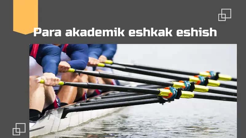 Para akademik eshkak eshish