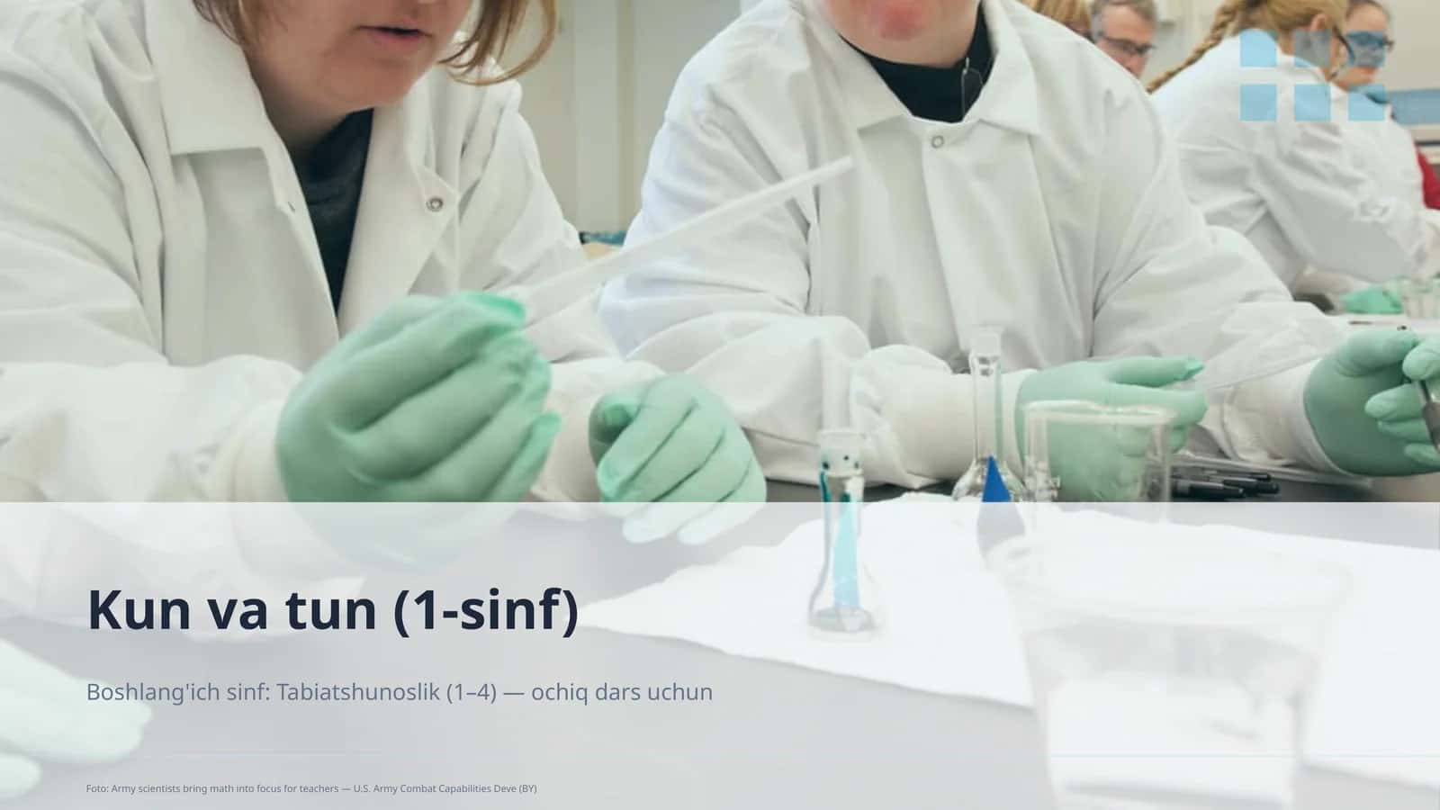 Kun va tun (1-sinf)