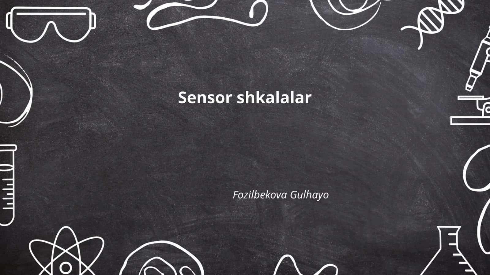 Sensor shkalalar