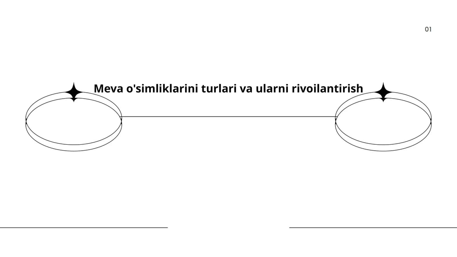 Meva o'simliklarini turlari va ularni rivoilantirish