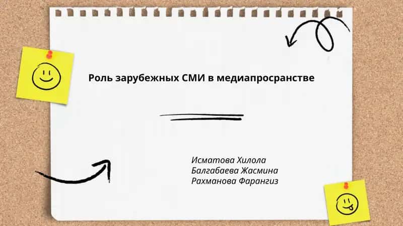 Роль зарубежных СМИ в медиапространстве